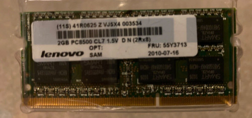 Memoria notebook lenovo - memoria, 2gb