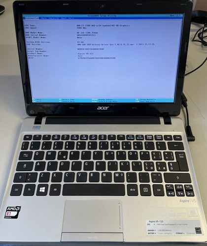 Notebook acer aspire - 11,6”,