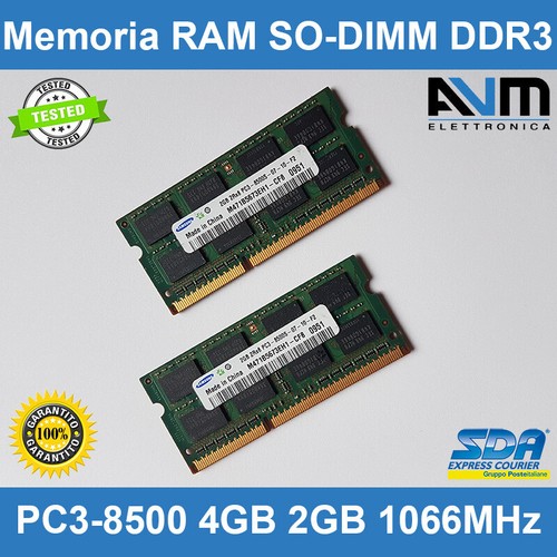 Memoria ram dimm - memoria, so-dimm