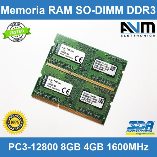 Memoria ram ddr3 sodimm - memoria,