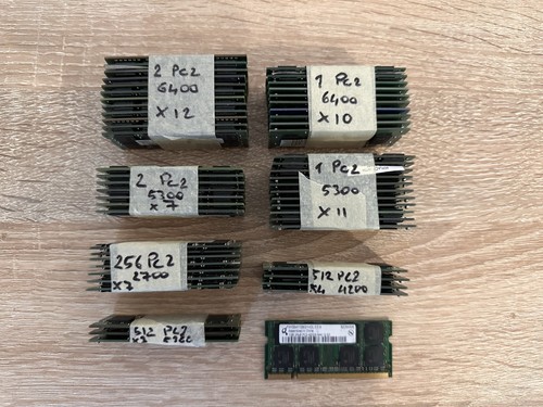 Lotto ram sodimm pc2 2gb - 55,