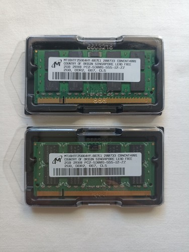Pezzi micron ram 2gb - pezzi, (nuove)